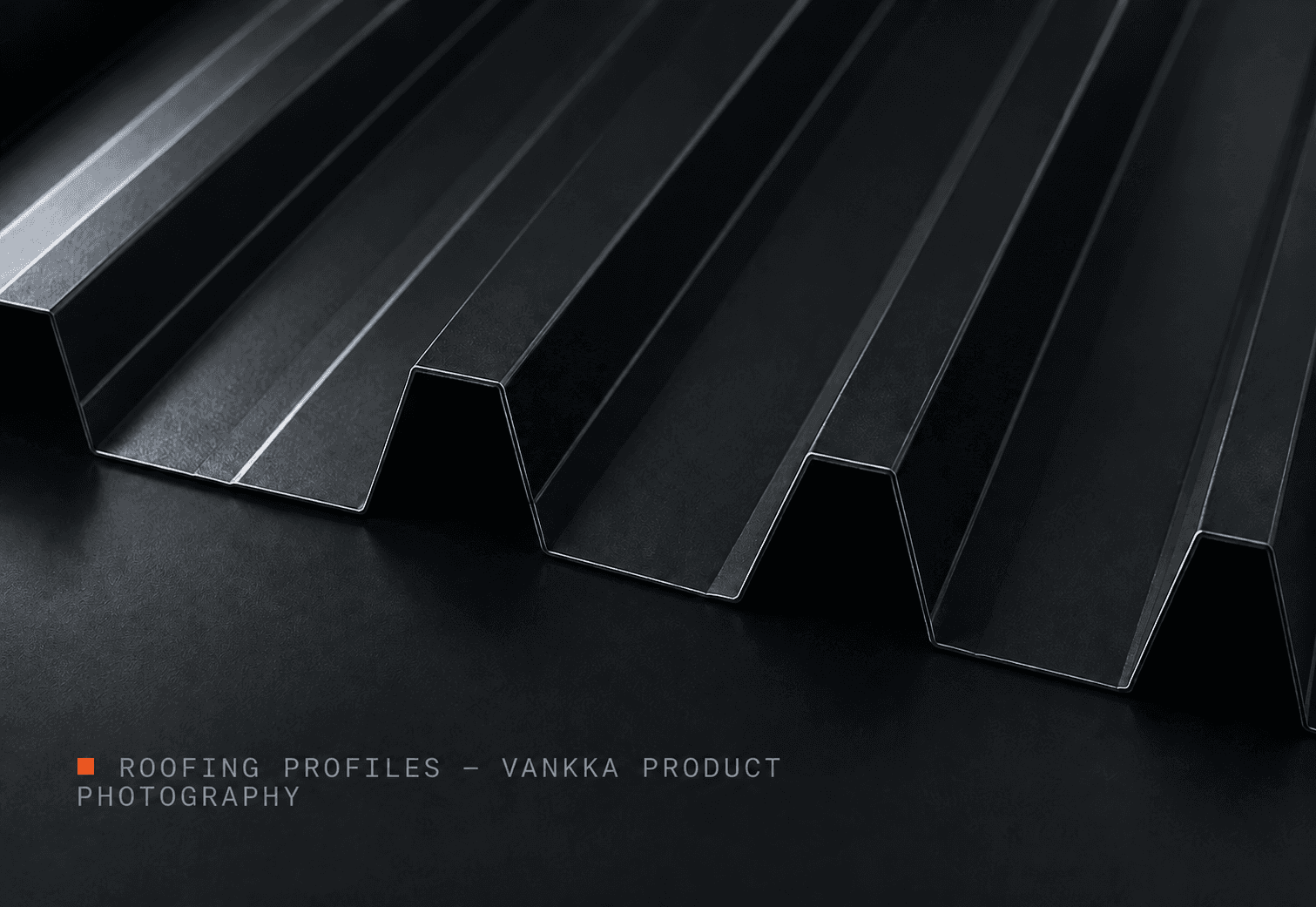 Roofing Profiles — VANKKA product photography