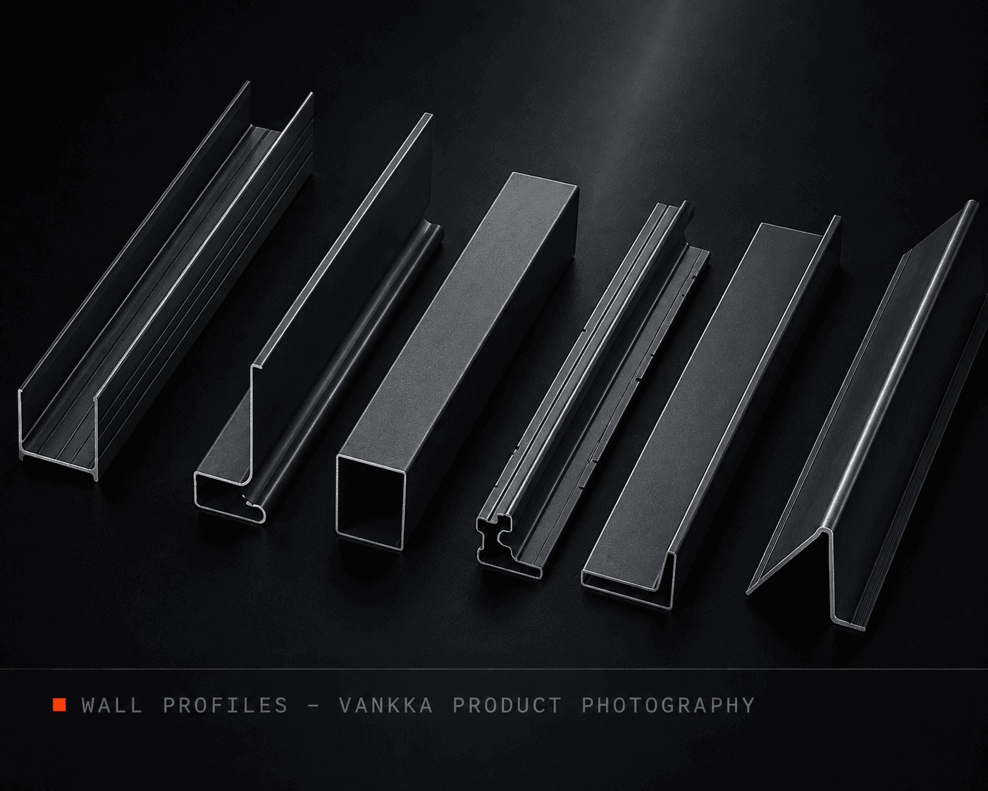 Wall Profiles — VANKKA product photography