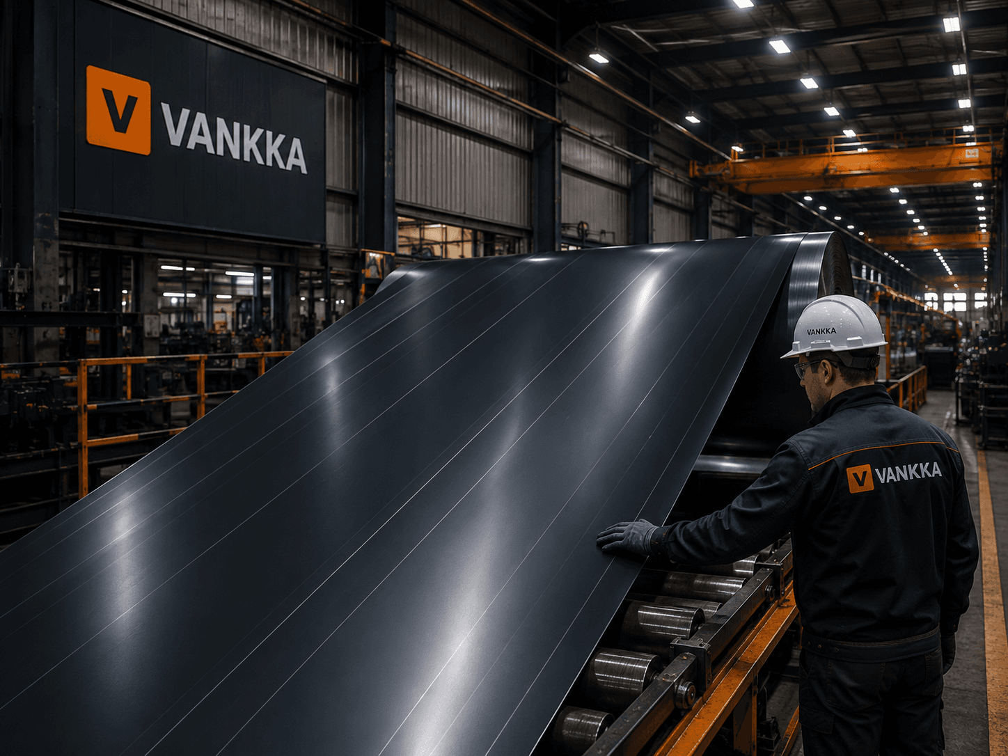 Quality inspection of coated steel at the VANKKA plant