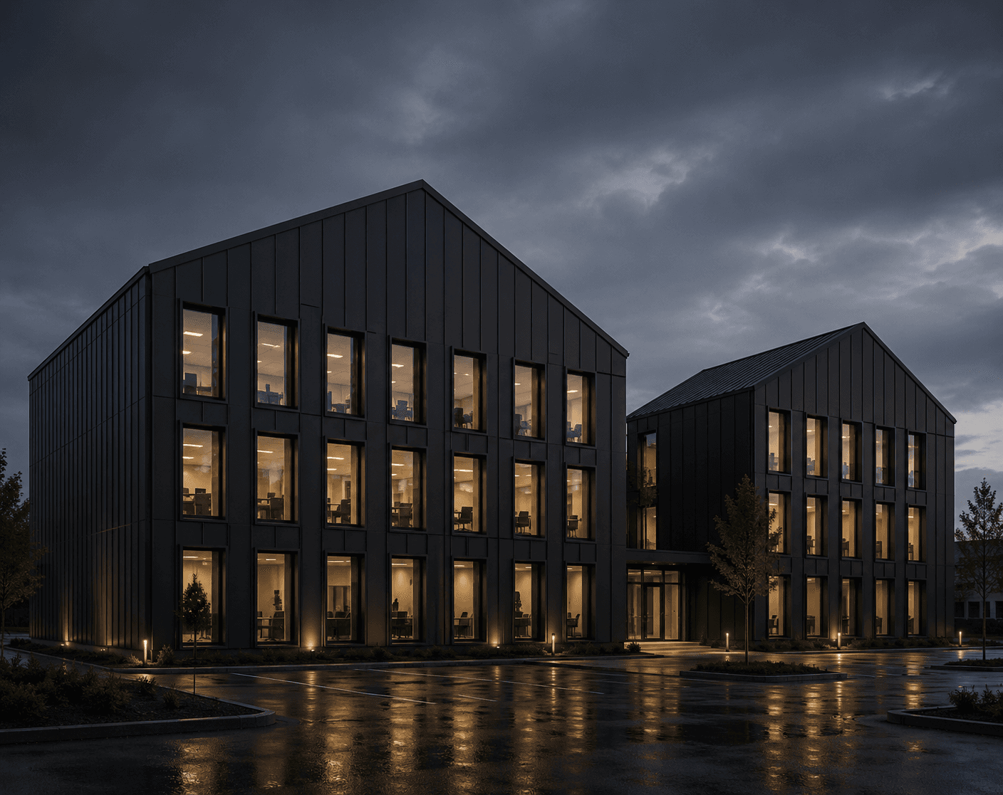 Town Centre Offices — Commercial project in Western Finland